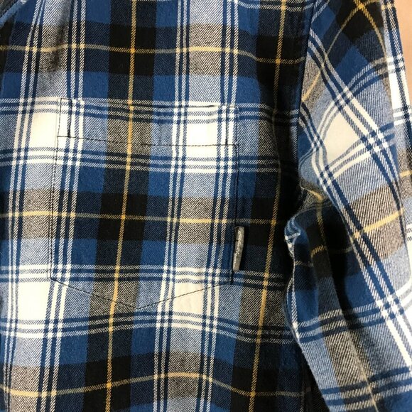 Men's EDDIE BAUER Favorite Classic-Fit Thick Cotton Button-Down Shirt MEDIUM - Picture 6 of 6